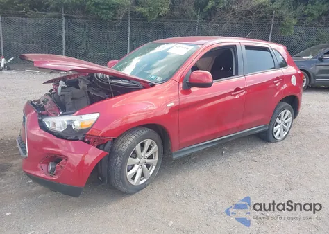 2013 Mitsubishi Outlander Sport Es from USA, damaged, VIN 4A4AR3AU5DE015530